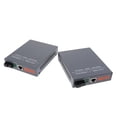 thumbnail image 1 of 1 Pair Gigabit Media Converter, Up to 1000Mbps 10/100/1000Base 1000Base-FX Single Mode, Extends up to 20km, 1 of 7