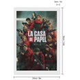 thumbnail image 2 of La Casa de Papel Kits de Pintura de Diamantes para Adultos 5D DIY Diamond Art Kits Full Drill Diamond Dots para Regalo Decoración de Pared y Relajación Artes de Gemas 20*30cm, 2 of 6