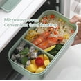 thumbnail image 6 of YZEGDCH Bento Box for Lunch Dishwasher/Microwave Safe Lunch Boxes for Women Snack Containers for Meal Prep Sc-hool & Work Picnic Camping Up to 50% Off, 6 of 9