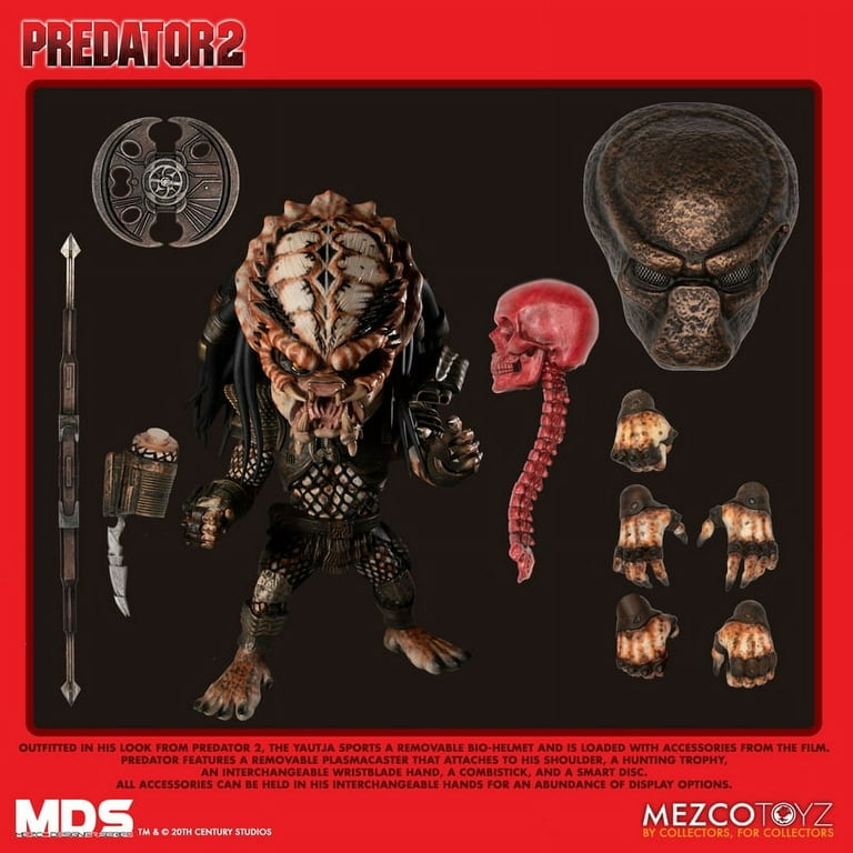 Free Shipping! Predator 2: Deluxe City Hunter Figure