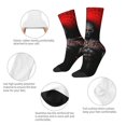 thumbnail image 6 of Tool Band Undertow Adult Socks Breathable Cozy Soft Crew Socks Novelty Casual Calf Stockings For Men Women, 6 of 8