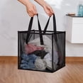 thumbnail image 2 of Amdohai Foldable Portable Sheer Mesh Laundry Hamper Storage Bag Large Capacity Multifunction Dirty Clothes Basket Bucket, 2 of 8