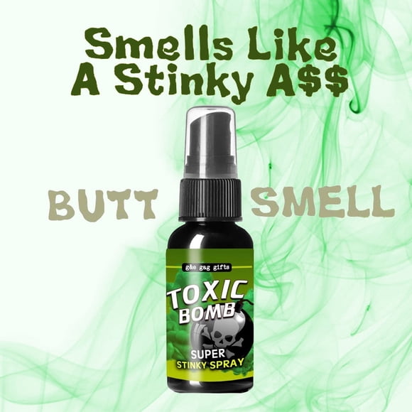 LEEYNEER Toys Novelties Liquid Fart Prank Joke Spray Can Stink Bomb Smelly Stinky Gas 30Ml