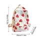 thumbnail image 4 of Lonchera, cajas Bento, mochila con estampado floral de fresas para niñas, mochila escolar de moda para el campus, adecuada para la escuela secundaria, mochilas, 4 of 4