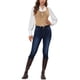 thumbnail image 2 of Chaleco sin mangas de ante sintético de INSPIRE CHIC con cordones para fiesta M Caqui, 2 of 6