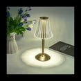 thumbnail image 5 of LáMpara de Mesa Decorativa de Cristal LED 800MAh AtmóSfera Recargable Luz Brillo de 3 Niveles para Restaurante Café, 5 of 5