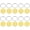 Gold, variant on 10PCS Number Tags 1-10, Number Key Tags Stainless Steel Numbered Keychain Metal Sheet Plate with Key Rings for Organizer Field Sales Hangers Clothes Labels ID, Hexagon, Black