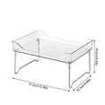 thumbnail image 3 of ¡Oferta por Tiempo Limitado!, Estante plegable para oficina, escritorio, organización, hogar, baño, artículos de tocador, almacenamiento Akmoler, 3 of 7
