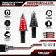 thumbnail image 2 of Direccionales Para Moto Rasen Led Triangular Universal    rojo, 2 of 3