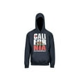 thumbnail image 1 of Gravity Trends California Republic Classic Bear Hoodie Sweater, Navy XL, 1 of 1