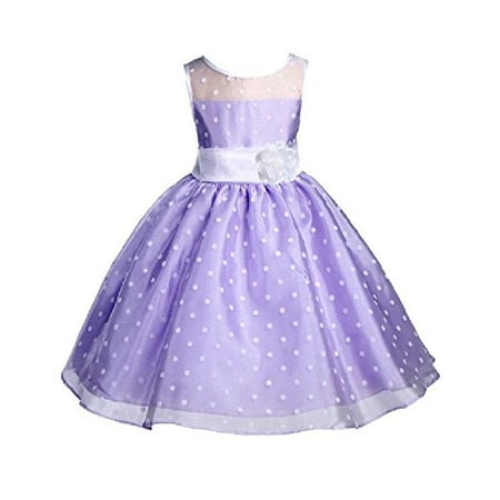 - Ekidsbridal Multi-Color Polka Dot Organza Flower Girl Dresses Junior Toddler Pageant Wedding Formal Special Occasions Dresses Colorful Birthday Girl Party Dance Ball Gown Recital Reception 1509