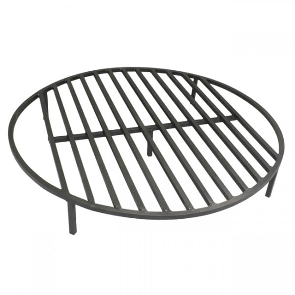 Titan Great Outdoors Round Fire Pit Grate 28 5 Heavy Duty Grill Cooking Campfire Com Titan Great Outdoors Round Fire Pit, Fire Pit Grates Round