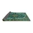 thumbnail image 2 of Ahgly Company Indoor Rectangle Persian Turquoise Blue Traditional Area Rugs, 2' x 3', 2 of 4