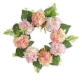 thumbnail image 1 of Oioii Dead Branch Hydrangea Wreath Door Hanging, Artificial Rattan Wreath for Shop Window Display, Wall Decor and Festival Front Door Layout Ornament,Pink, 1 of 8