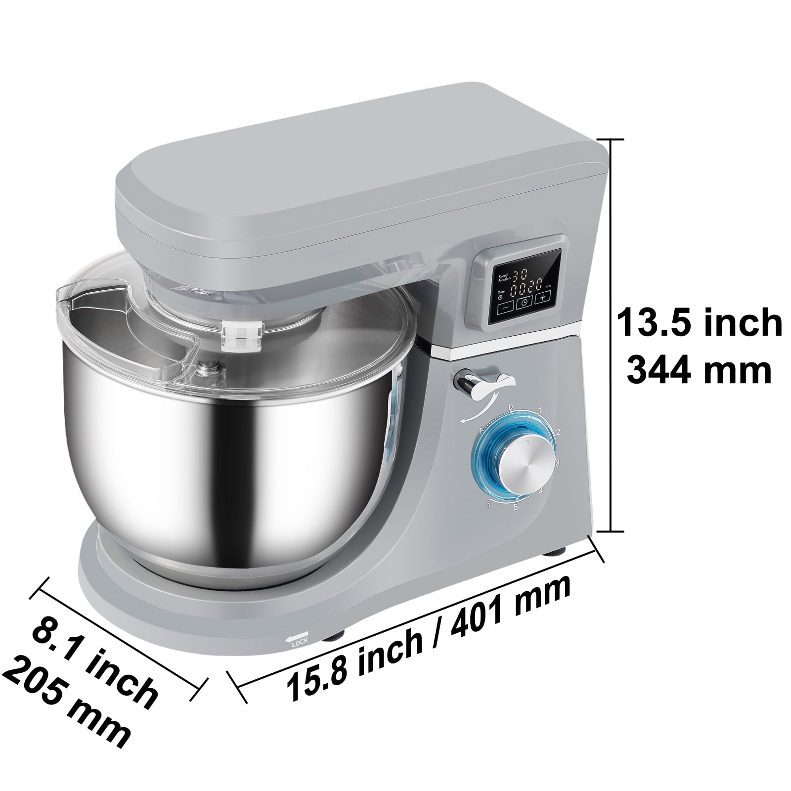 Stand Mixer with Fermentation Function, Touch Screen Mixers