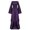 Purple, variant on Lolmot Gothic Dresses for Women Witch Cosplay Dress Goth Medieval Steampunk Dresses Long Sleeve Splicing Retro Evening Gowns Halloween Dress
