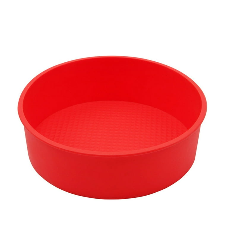 OAVQHLG3B Silicone Cake Pan Round 10-Inch silicone cake mold for
