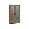 Safco Literature Organizer - Sorter - 54 shelves - 2 doors - particle board, fiberboard - medium oak