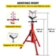 thumbnail image 4 of Soporte de tubo VEVOR 1107B 1/8'-12' 2500 lb Altura ajustable 24'-42', 4 of 9