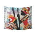 thumbnail image 2 of MYPOP Wall Art African Batik Hanging Wall Tapestry 51x60 inches, 2 of 3