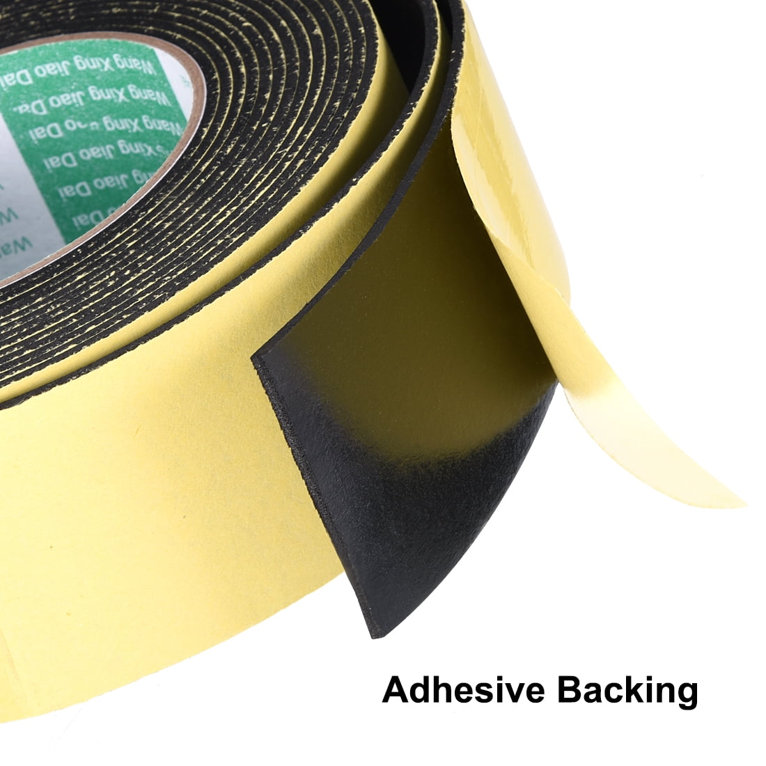 Unique Bargains Foam Seal Tape for Weatherproofing 50mm Wide 2mm Thick 16.4 Feet Long