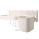 thumbnail image 2 of Pegboard Combination Kit 1Set White Plastic Wall Shelf Easy Install Remove for Home Use, 2 of 3