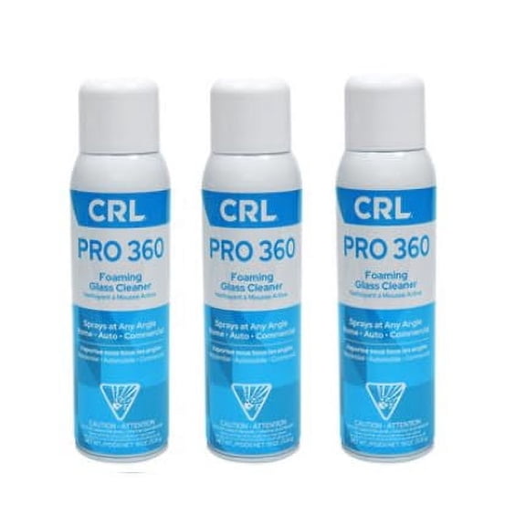 CRL PR0360 Glass Cleaner 19 oz - 3 Cans