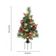 thumbnail image 5 of Solar Christmas Tree Garden Stake Lights Outdoor Christmas Tree Lighted Yard Decorations, 5 of 5