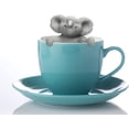 thumbnail image 3 of Genuine Fred, Koala-Tea, Koala Reusable Silicone Tea Infuser, Gray, Fun Gift for Tea Lovers, Clever Kitchen Gadget, 3 of 6