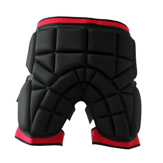 S SERENABLE Thickened Waist-adjust Ski Hip Pad Roller Skate Snowboard Protector - as M