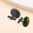 thumbnail image 6 of Saint Patrick's Day Stylish and Versatile Cufflink Set for Dress Shirts, Made of Stainless Steel, Ideal for Formal Occasions, 6 of 6