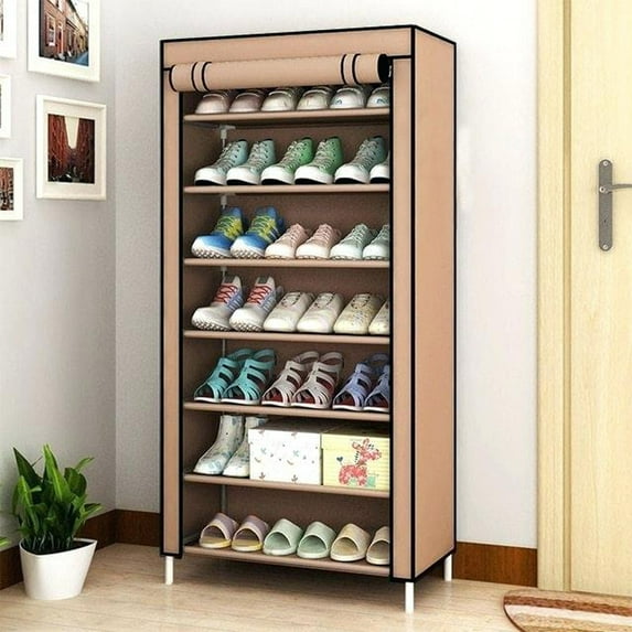 Multi-layer Assembled Shoe Rack Dust-proof Storage Shoe Cabinet Home Shoe Stand Dormitory Simple Storage Shelf Organizer Holder