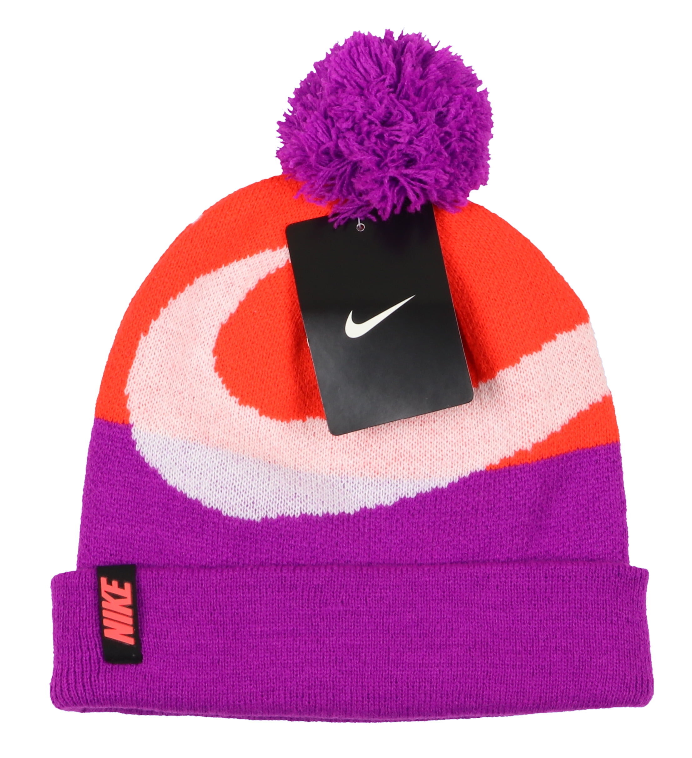 NIKE Nike Juniors Metal Swoosh Knitted Beanie (Grey) - Kids from Loofes UK