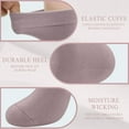 thumbnail image 4 of Women Thin Socks Rayon Bamboo Ankle Silky Quarter Anti Odor Casual Summer Socks 6 Pairs, 4 of 6