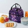 thumbnail image 4 of HUIACONG Lunch Bag with Cute Dragon Butterfly, Aluminum Film Material Waterproof Insulated Lunch Tote for School Travel and Daily Use, 4 of 10
