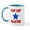 White/Blue Inside, variant on CafePress - Flip Cup Allstar Mug - 11 oz Ceramic Mug - Novelty Coffee Tea Cup