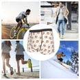 thumbnail image 4 of Fotbe Squirrel And Rose Calzoncillos Tipo Boxer con Bolsa de Soporte Total para Hombre, X-Temp Fresco, Transpirable y de Secado Rápido-Large, 4 of 5