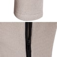 thumbnail image 5 of Dpytoraw Mens Autumn And Winter Fashion Casual Knitted Standing Neck Long Sleeve Sweater Coat, 5 of 5