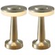thumbnail image 2 of 2X LED Lámpara de Mesa Recargable TáCtil Mesa de Comedor Bar Lámpara de Mesa Lámpara de Noche Pequeña para Exteriores Lámpara de Mesa Decorativa, Plata, 2 of 5