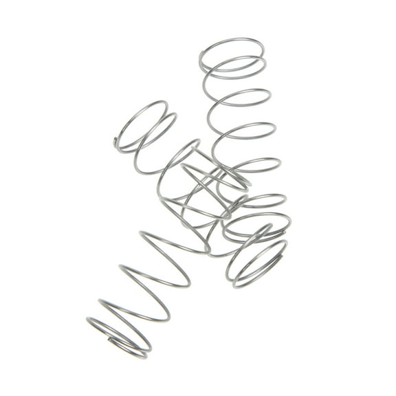 3 Pcs Musical Instrument Key Spring Buttons Baritone Holder Instruments Silver