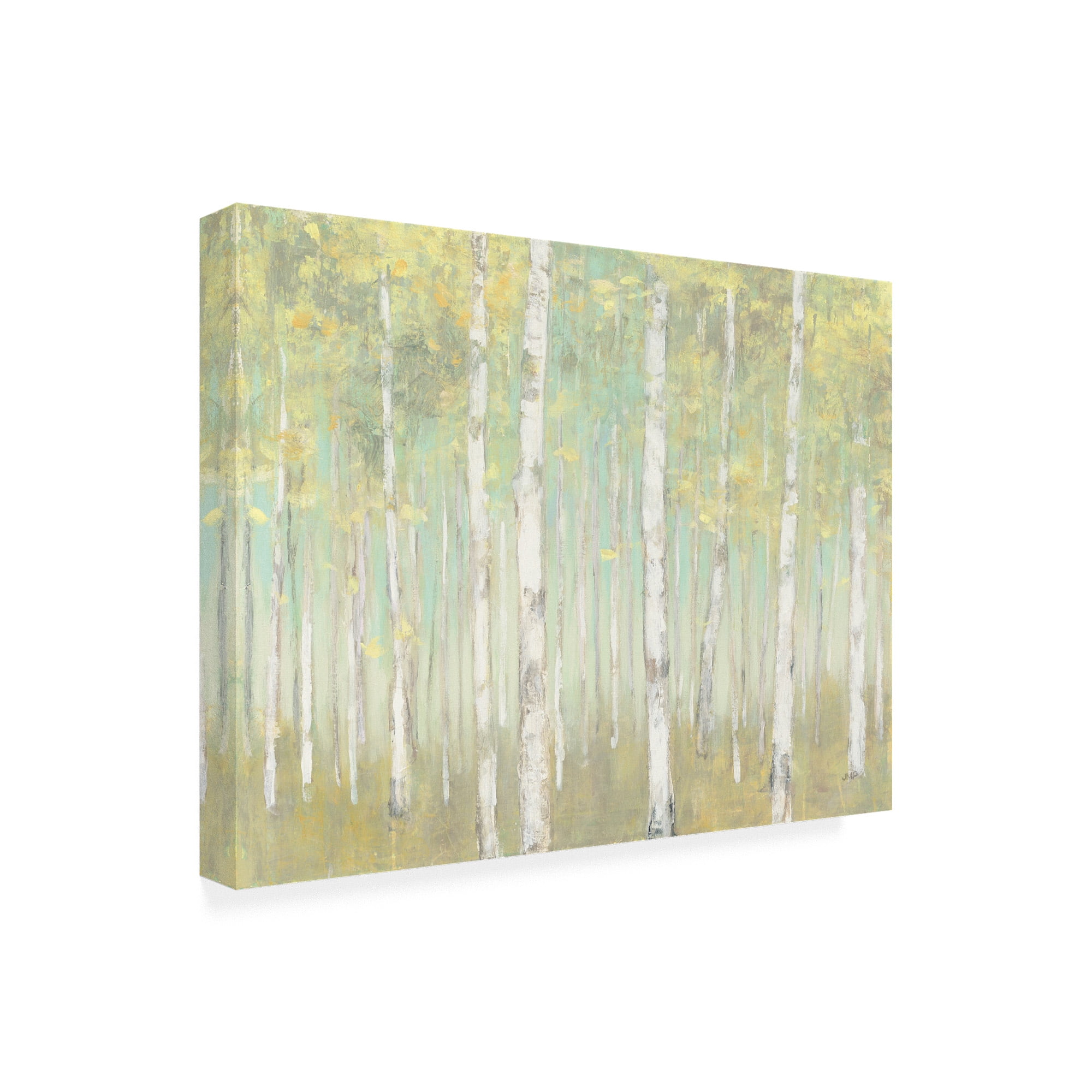 Trademark Fine Art 'Sylvan Birches' Canvas Art by Julia Purinton