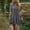 Gray, variant on WRFWUL Womens Cotton Linen Shirt Dress Collared Short Sleeve Tiered Casual Mini Dress Loose Fit Summer Tunic Dress for Beach Vacation