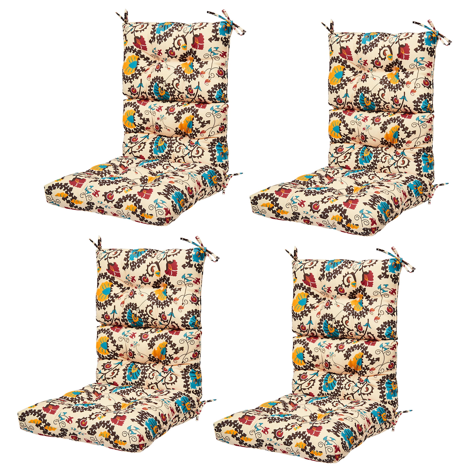 LELINTA 4 Pcs 44Inch Patio Chaise Lounger Cushion for Rocking Chair