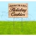 thumbnail image 1 of Homemade Holiday Cookies (18" x 24") Yard Sign, Includes Metal Step Stake, 1 of 6