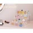 thumbnail image 2 of Meteou Acrylic Risers Display Stands, 12'' Perfume Organizer, Clear Riser for POPs Amiibo Figure Organizer, Cologne Organizer Cupcake Stand Shot Glass Display Shelves Desktop Tiered Display (1 Pack), 2 of 8