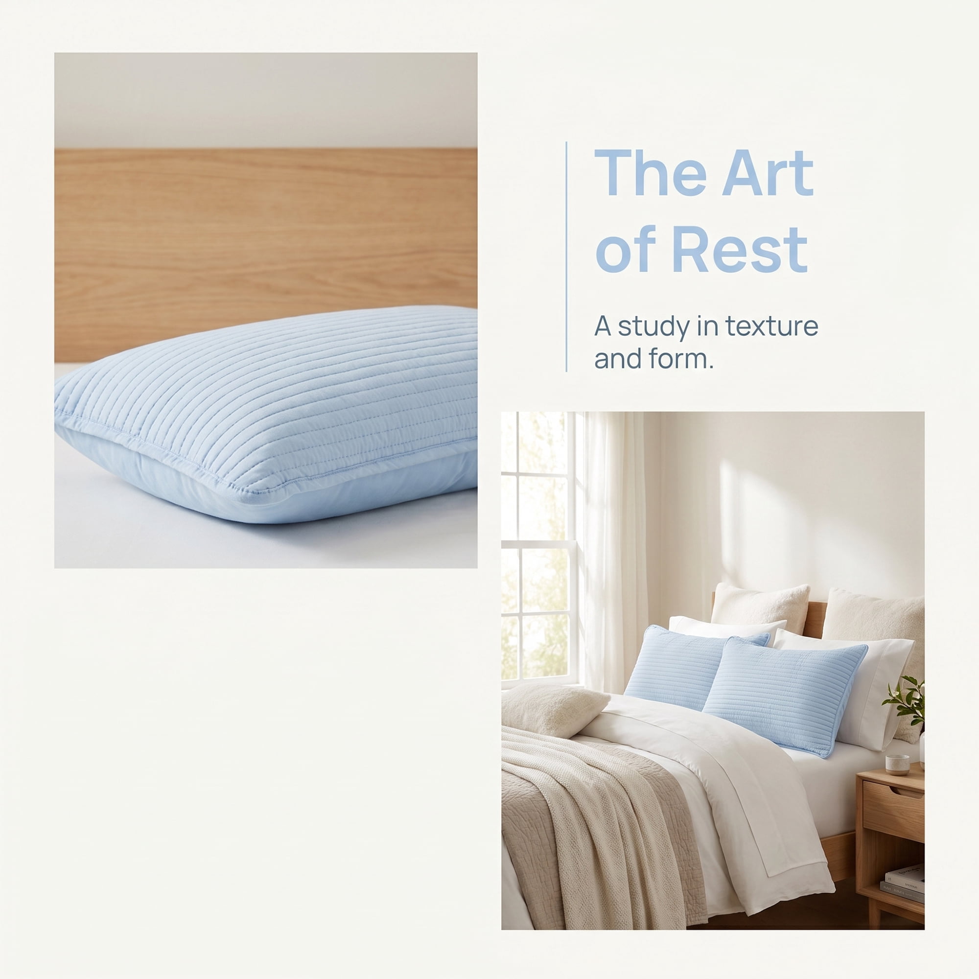 Unique Bargains Comfortable Envelope-style Pillow Protector  2-pack Sky Blue 19"x29"