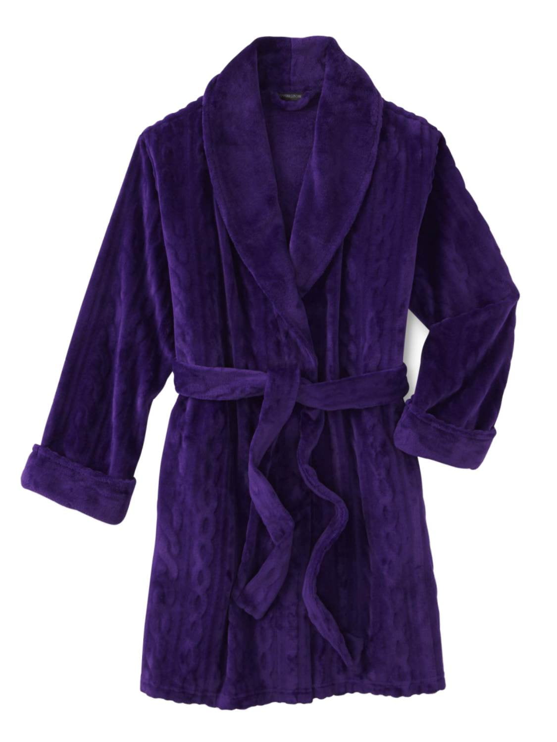 women's wool bathrobe