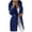 Blue coats for women, variant on Winter Coats For Women Plus Size, Fashion Womens Warm Faux Coat Cardigan Winter Solid Long Sleeve Outerwear