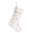 thumbnail image 1 of Calcetín navideño Adorno navideño decorativo Costura Lentejuelas Tela artificial Bolsa de dulces, Plata Inevent HA000878-02B, 1 of 1