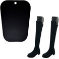 thumbnail image 1 of 2 Pairs Boot Shaper Form Inserts Boots Tall Support Boot Shape Holder for Women and Men Black 10 Inches, 1 of 7